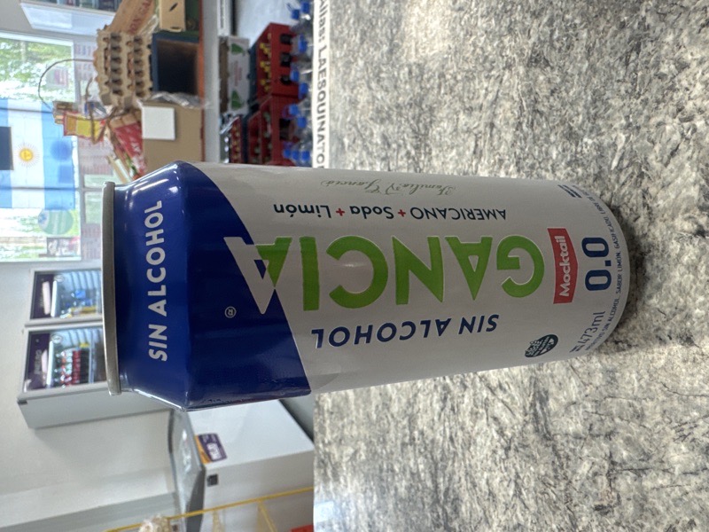 Gancia sin alcohol lata 473cm3