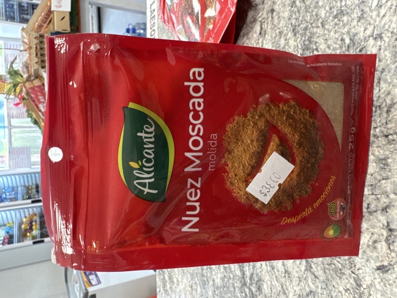 Alicante Nuez moscada 25g