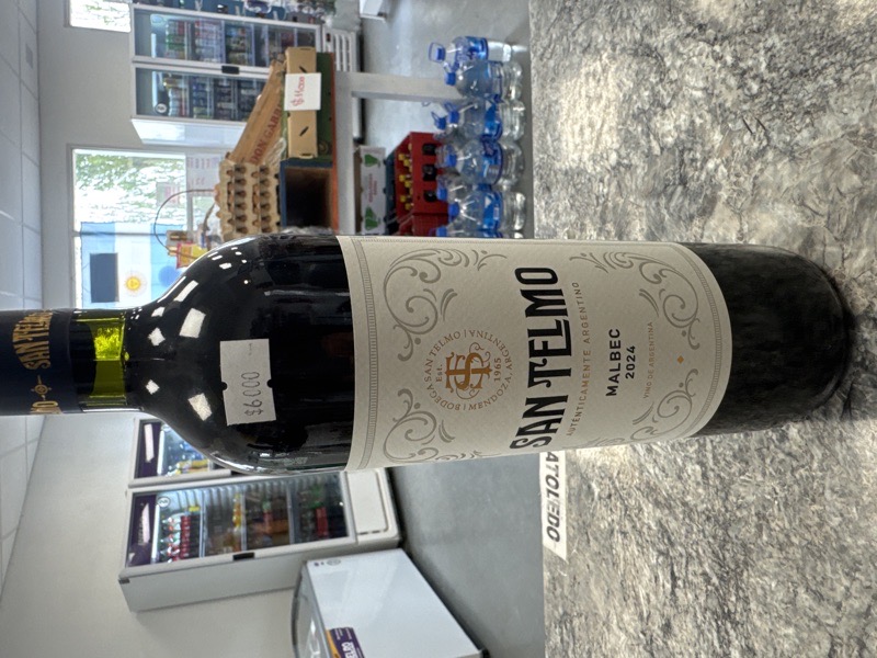 Vino tinto San telmo malbec