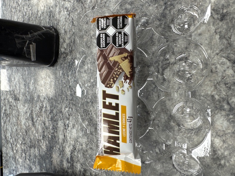 Hamlet leche y cookis 43g