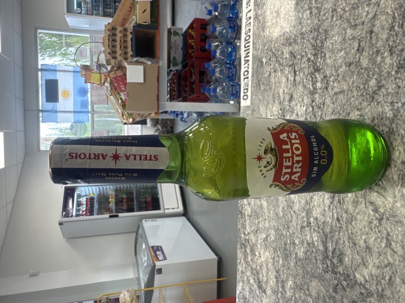 Stella artois sin alcohol porron