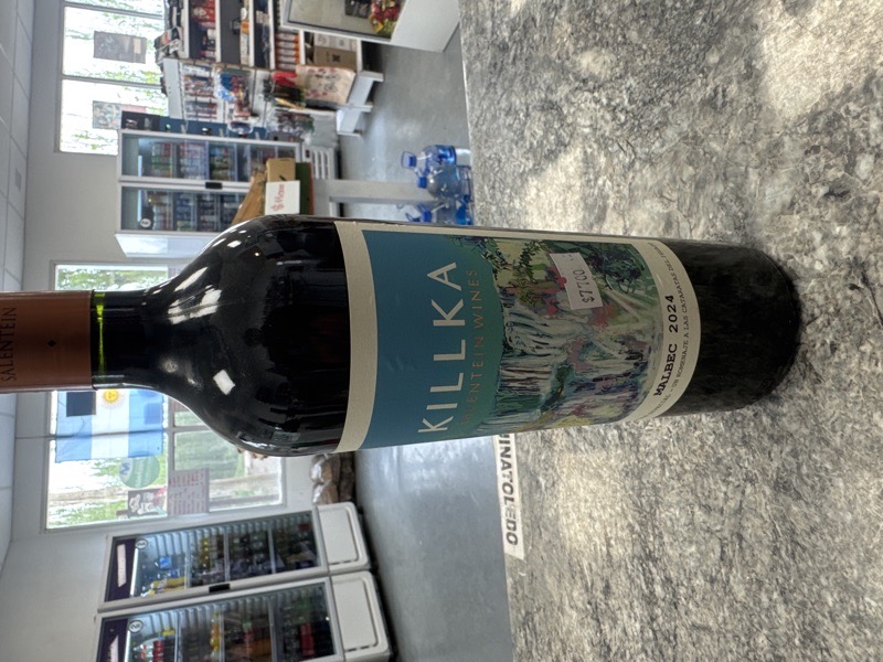Vino tinto Killka malbec