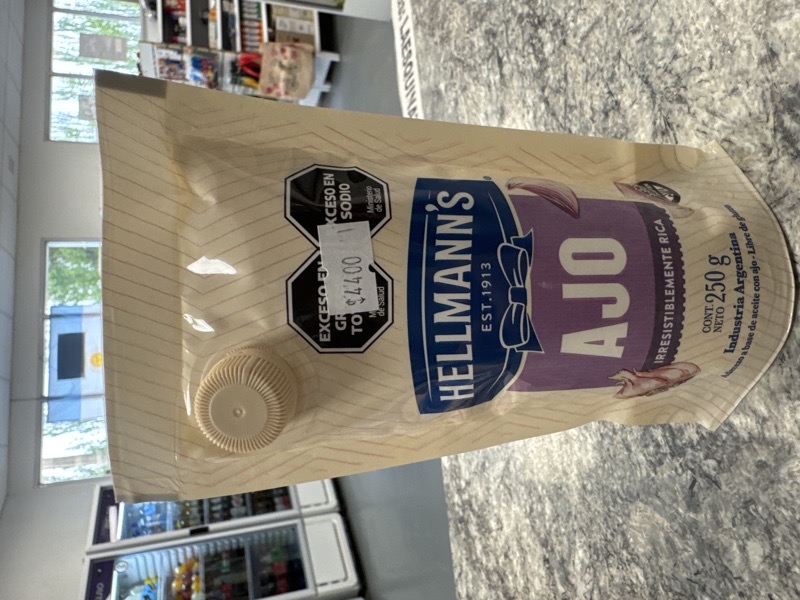 Hellmanns Ajo 250g