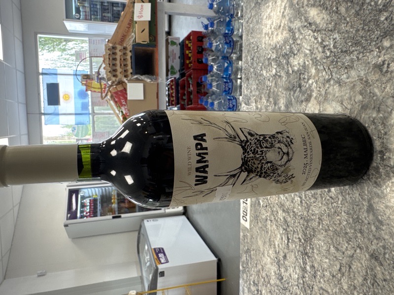 Vino tinto Wampa malbec