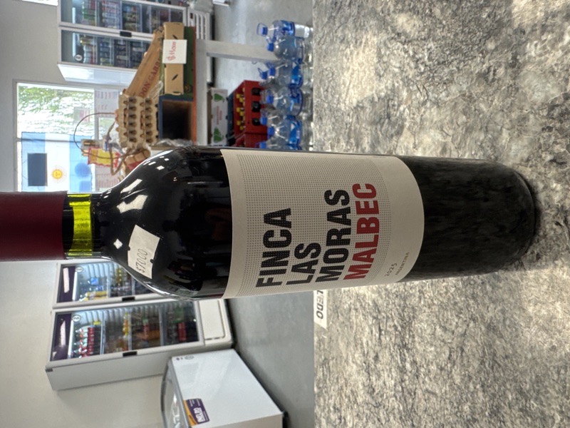 Vino tinto Finca las moras malbec