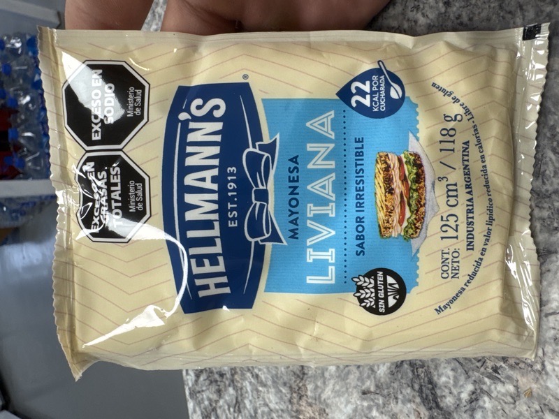 Hellmanns liviana 125g