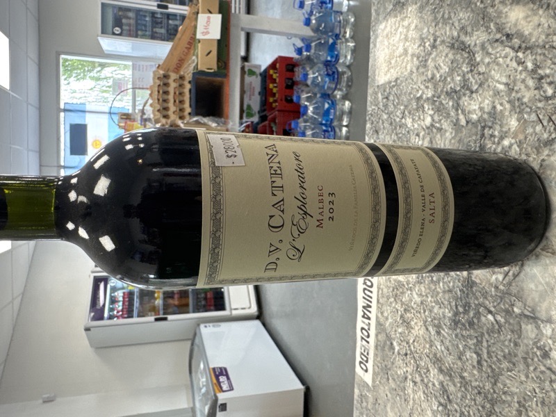 Vino tinto D.V cateña malbec
