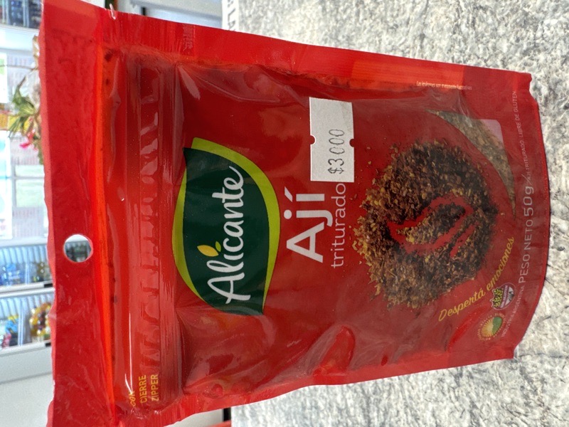 Alicante Aji triturado 50g
