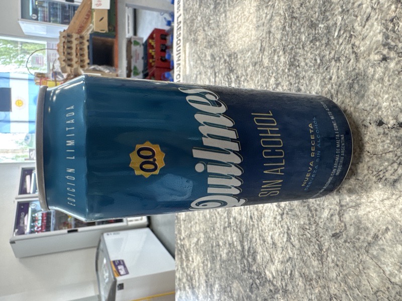 Quilmes sin alcohol lata 473cm3