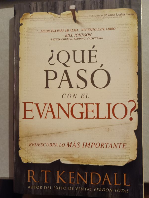 libro qué pasó con el evangelio