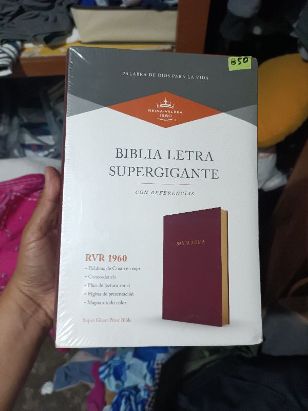 Biblias letra súper gigante RV 1960