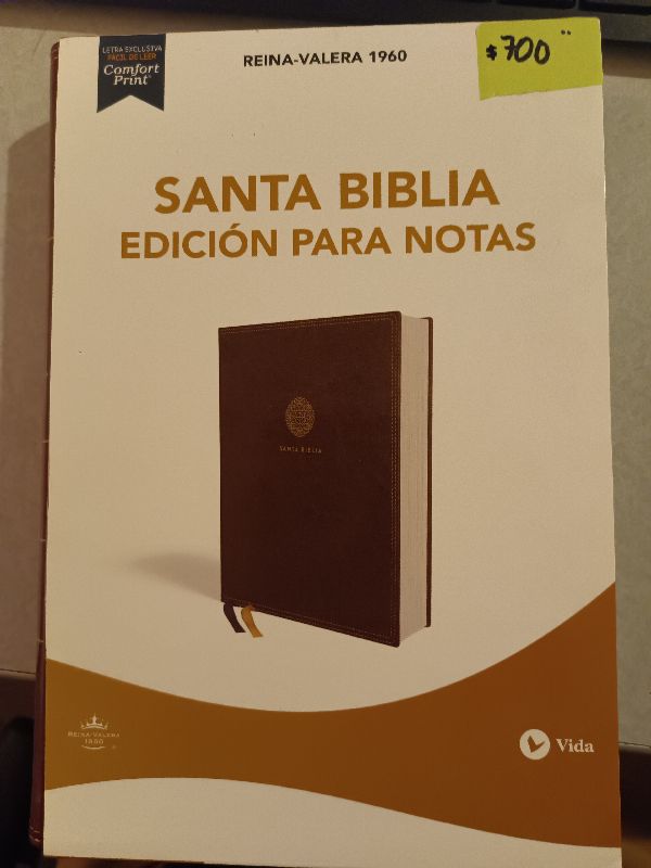 Santa Biblia edición notas