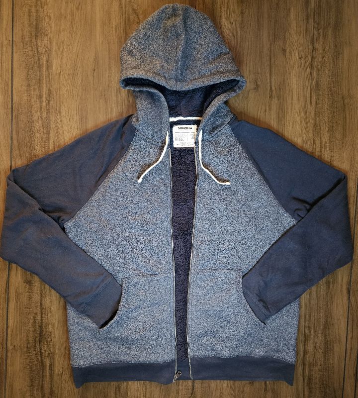 Chaqueta Sonoma Azul y Gris - Talla L