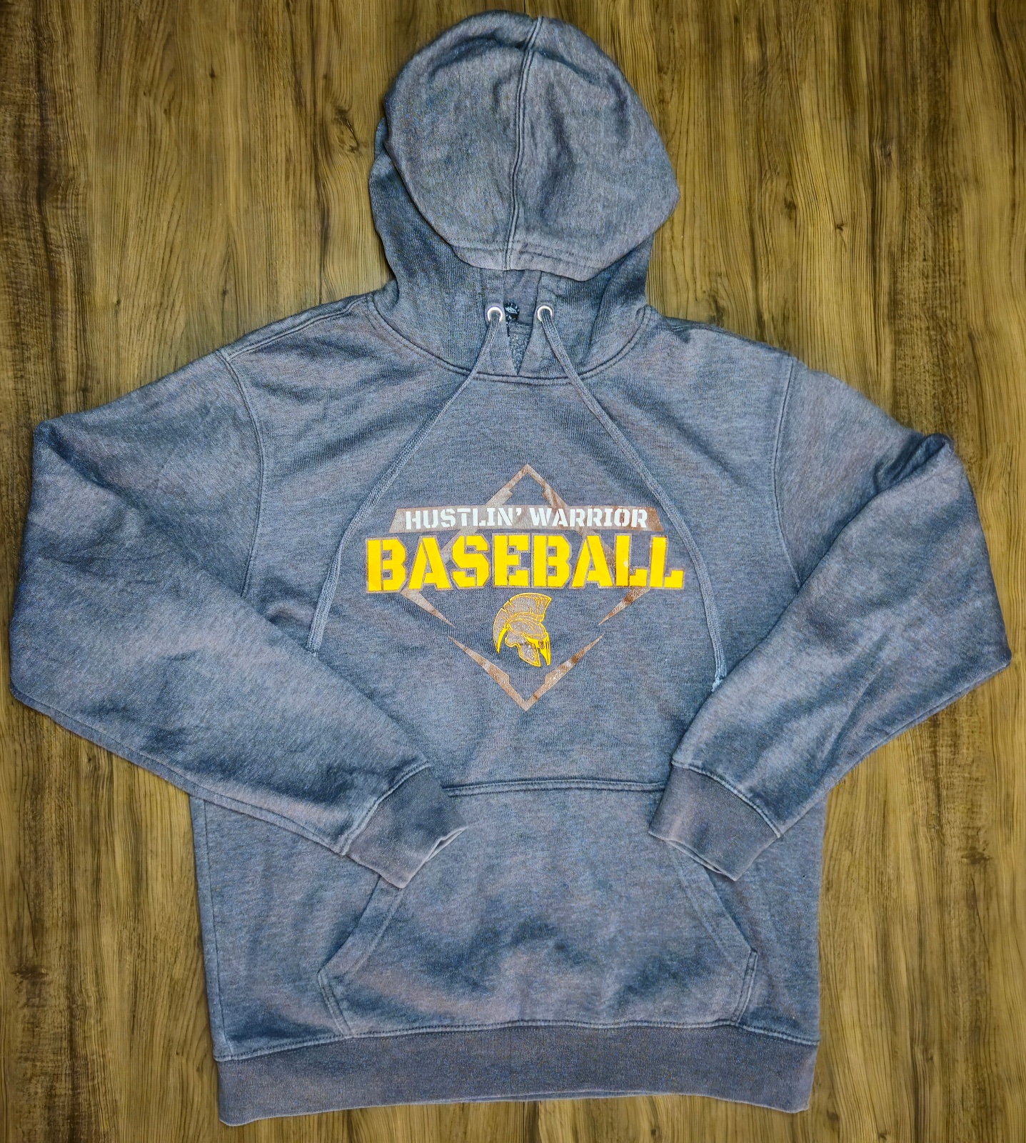 Canguro Austin Warrior Baseball Gris - Talla XL