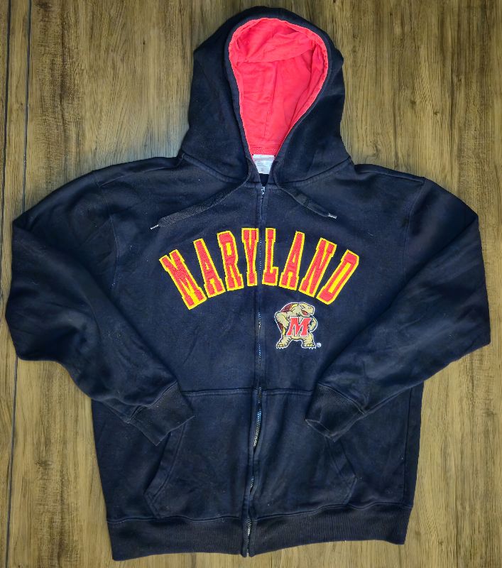 Chaqueta Maryland Negra con Capucha - Talla XL
