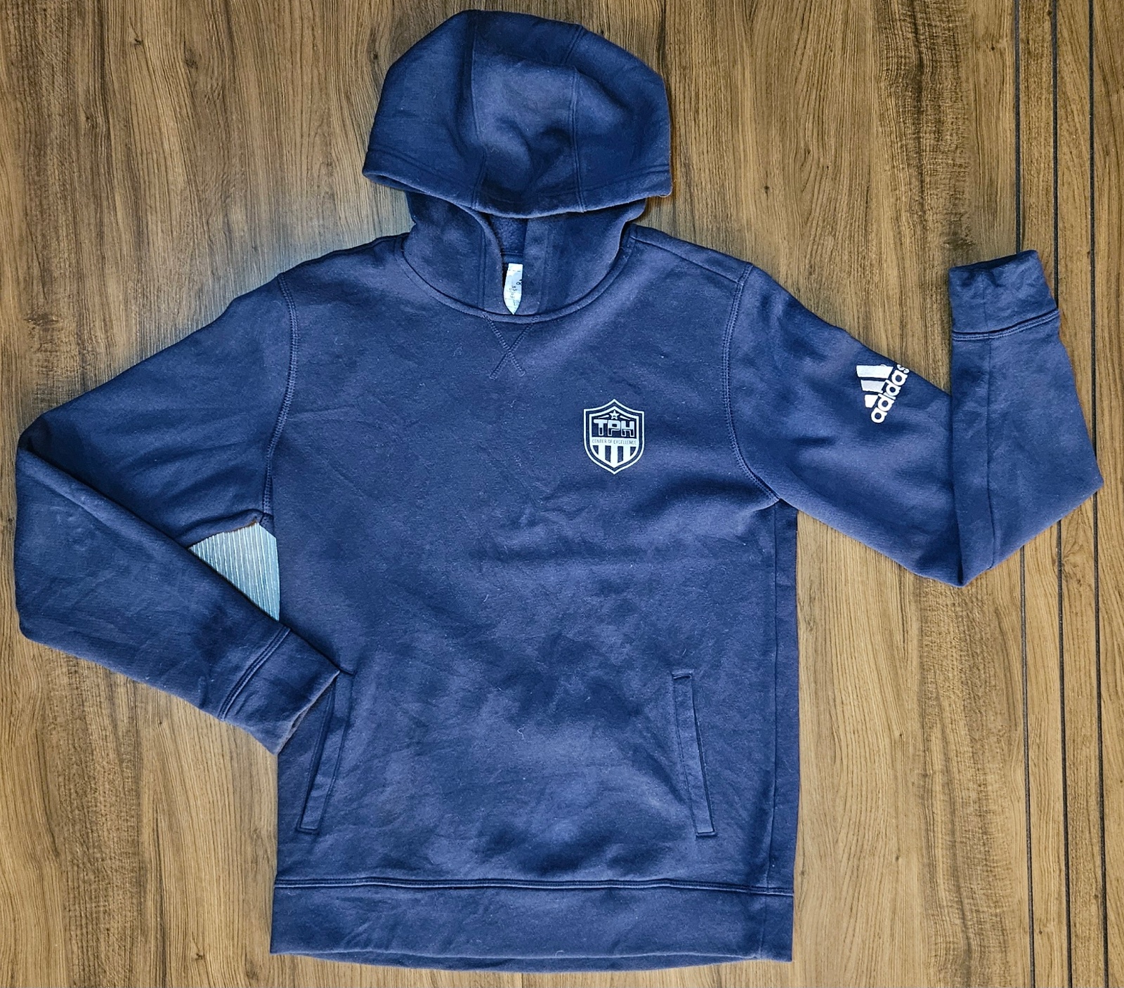 Canguro Adidas Azul Marino - Talla L Juvenil