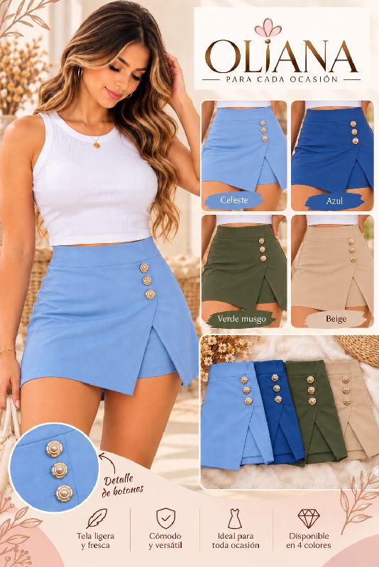 short-Enagua