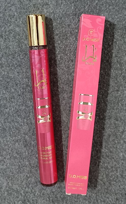 Perfume de bolsillo Yara D.O.MISS Rosa