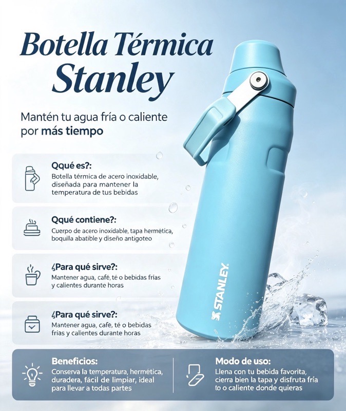 botella térmica (STANLEY)