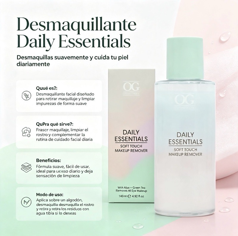 Desmaquillante Daily Essentials