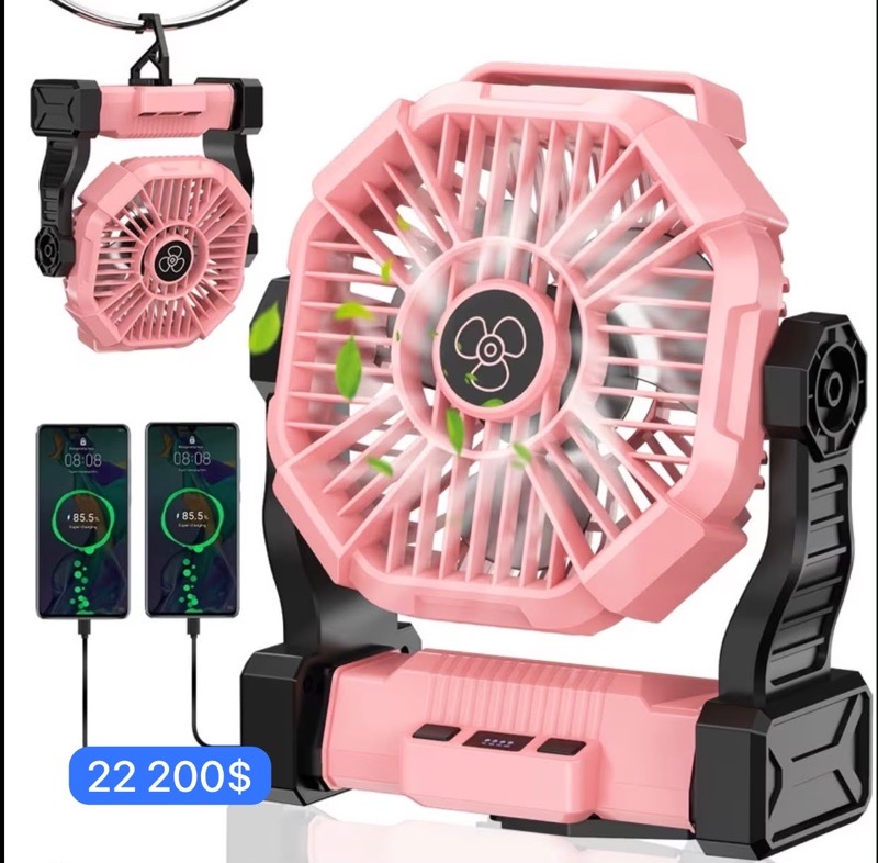 Ventilador, recargable