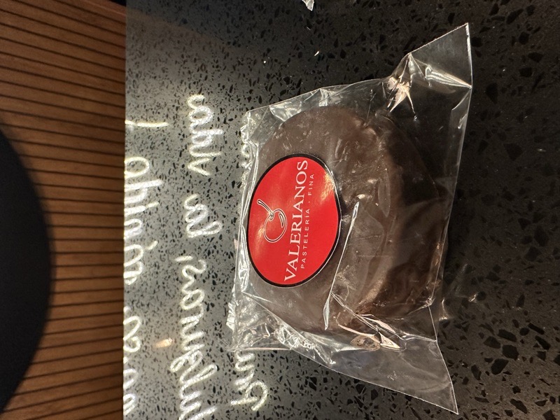 Alfajor con Cobertura de Chocolate