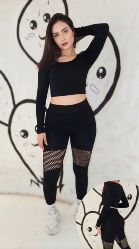 SET LEGGIN MANGA LARGA O11-1200