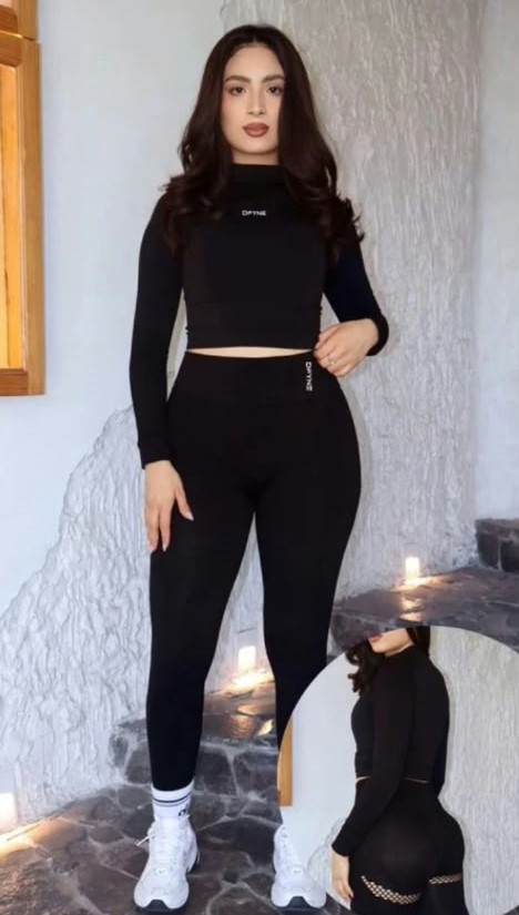 SET LEGGIN MANGA LARGA O11-1100