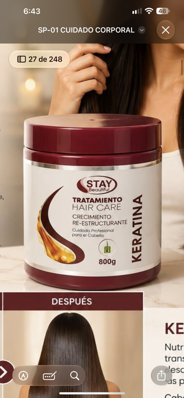 crema para pelo