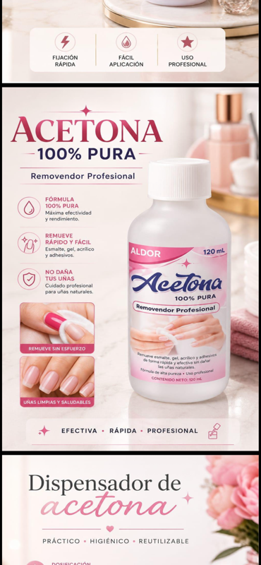 acetona pura