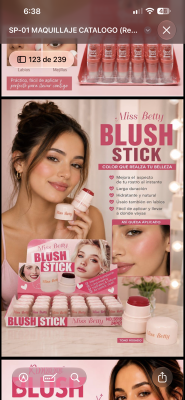 Blush de gomita