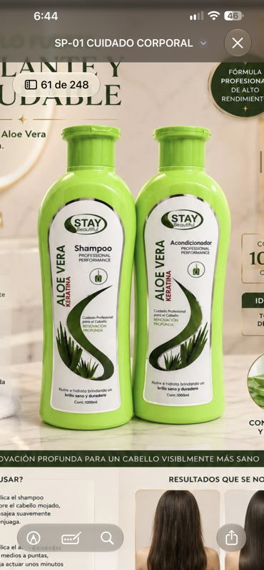dúo de shampoo cualquiera