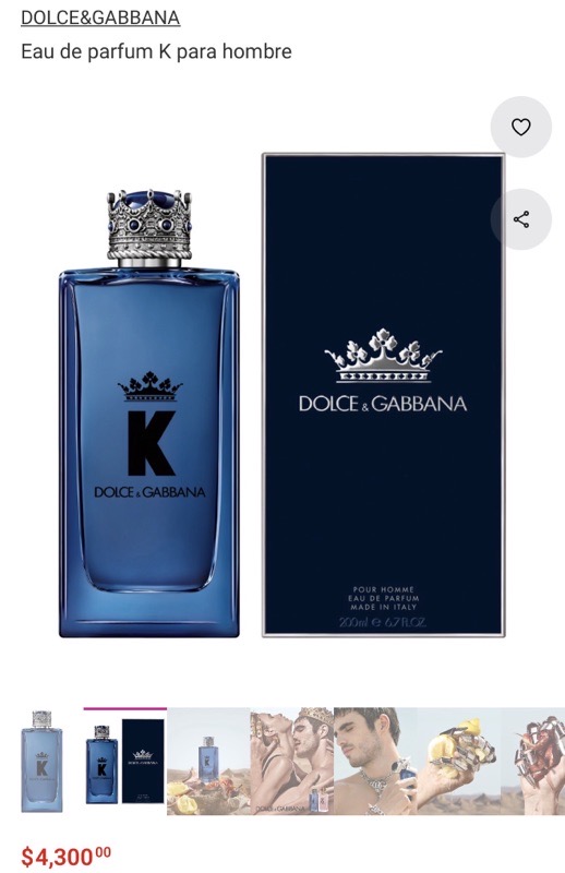 Dolce&Gabbana- K EDP 200ml