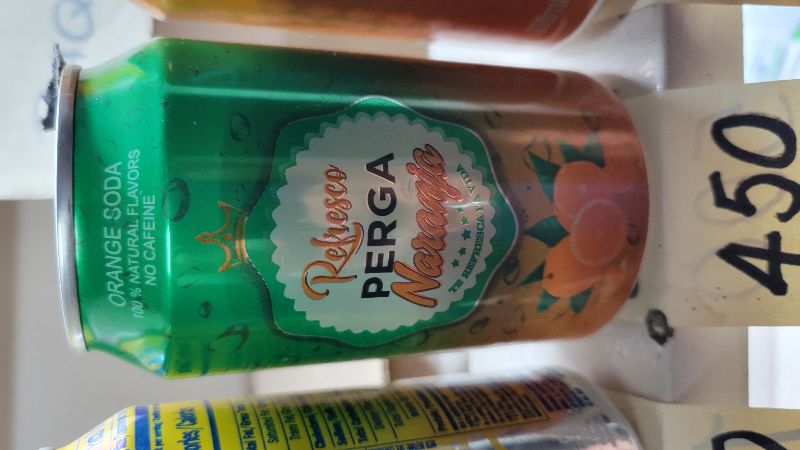 Refresco Perga naranja