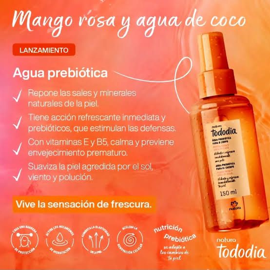 AGUA PROBIÓTICA MANGO ROSA Y AGUA DE COCO