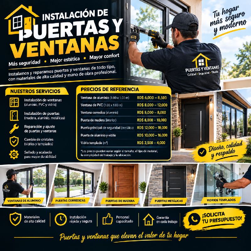 inst Puertas y Ventanas