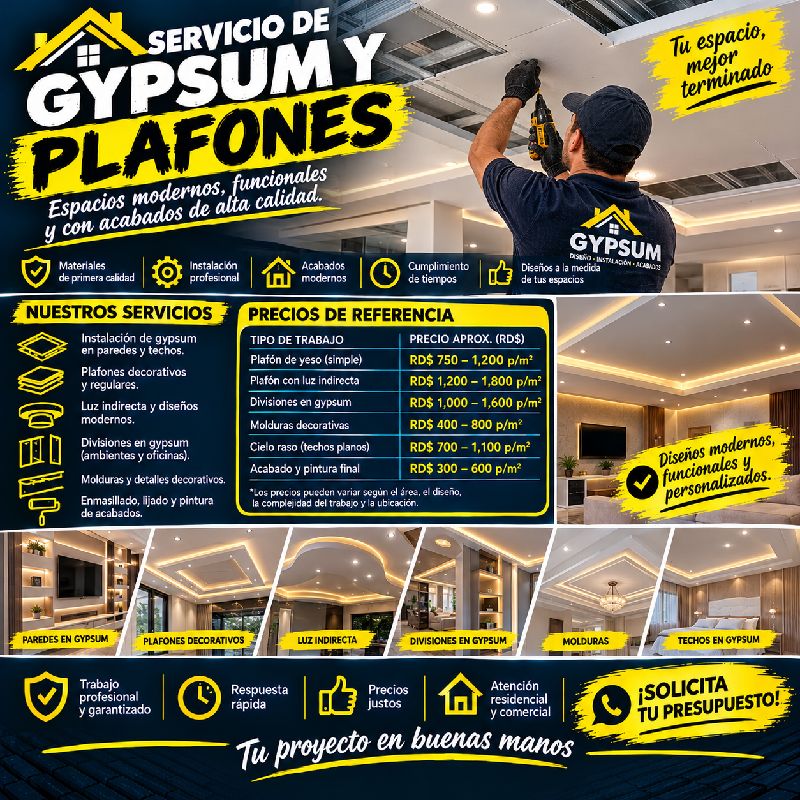 Inst plafon chirof