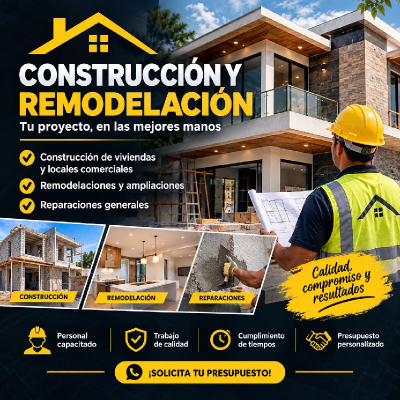 Construcción y remodelación