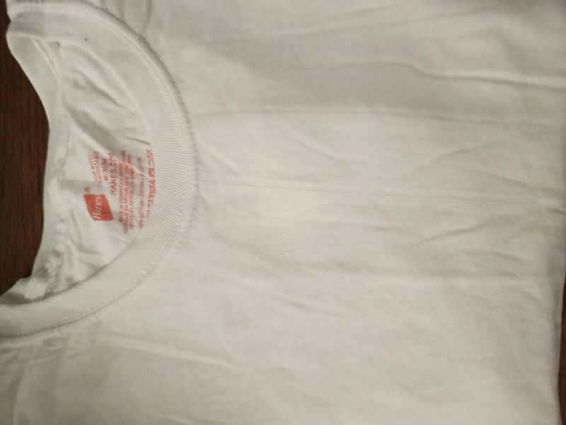 playera hanes cuello redondo