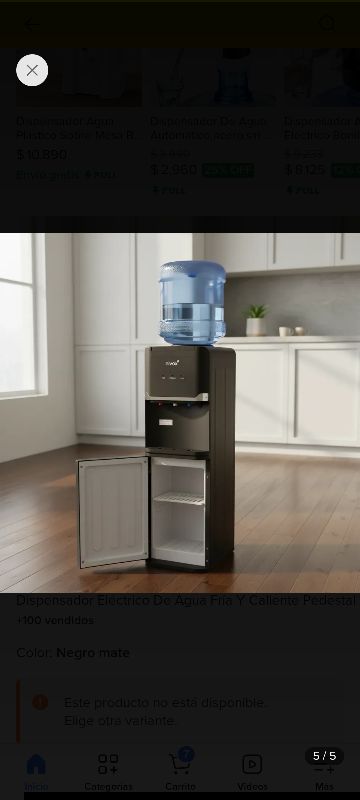 Dispensador de agua