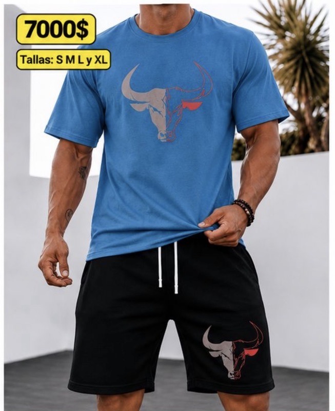 Conjunto estampado toro