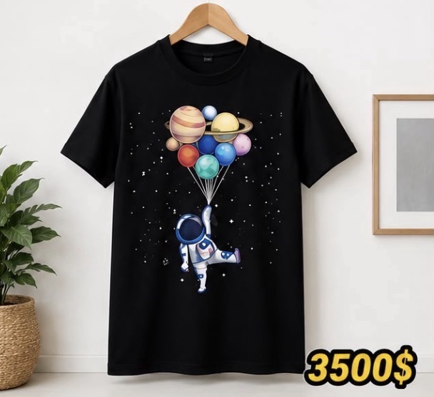 Camiseta globo