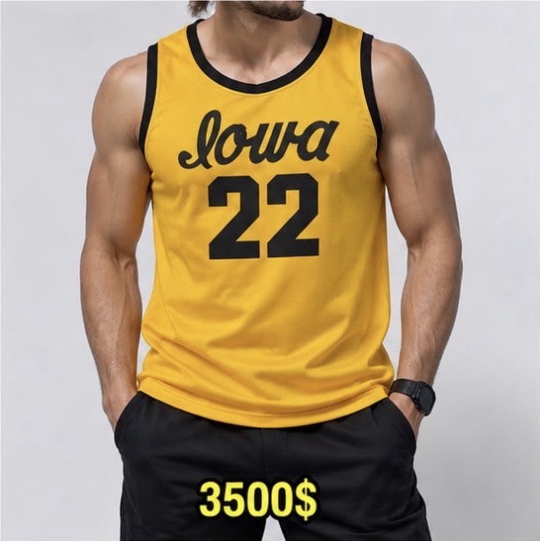 Camiseta amarilla, Iowa