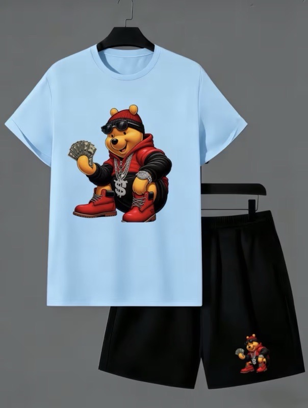 Conjunto estampado Winnie Pooh de niño