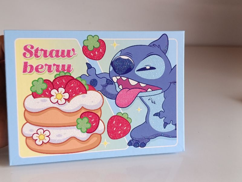 paleta de rubor y iluminador Stitch