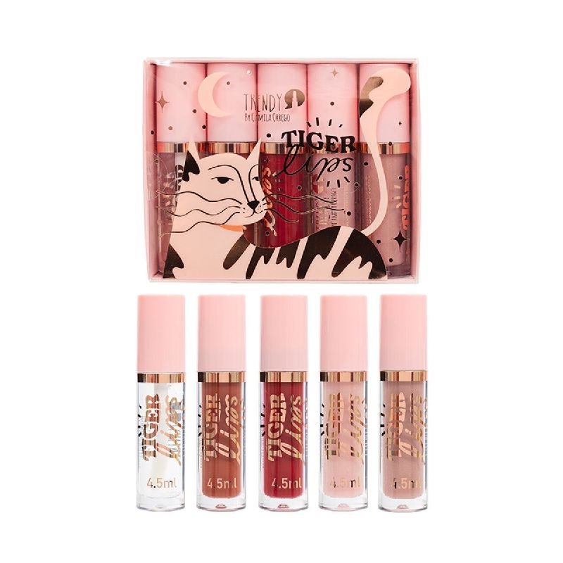 Kit labios tiger x5