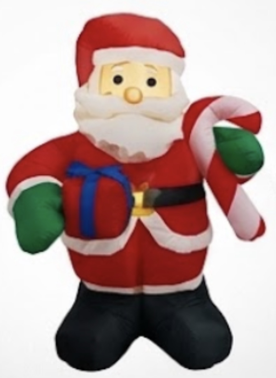 Inflable Navideño Santa 2.4m