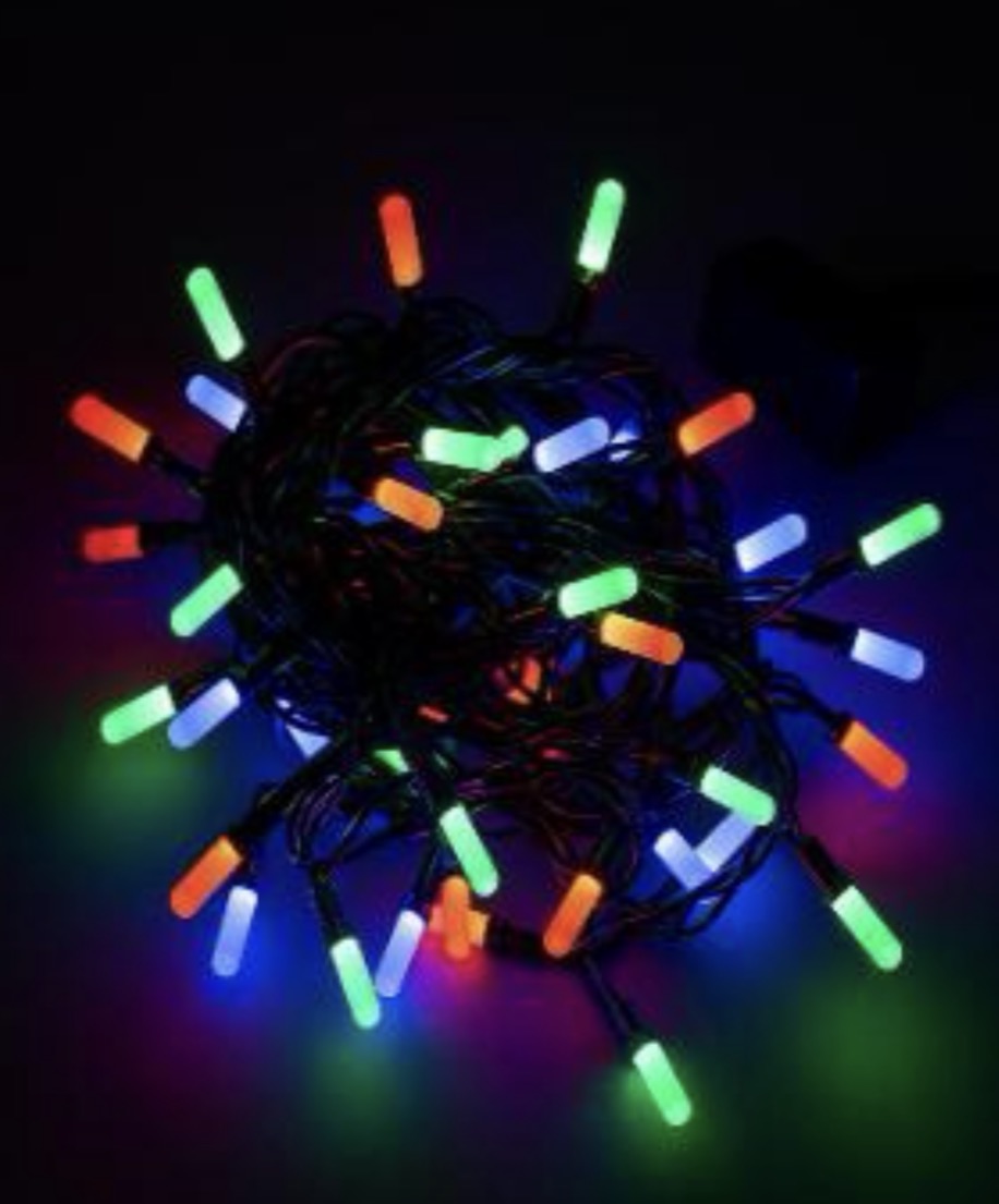 300 LED Foco tubular Multicolor