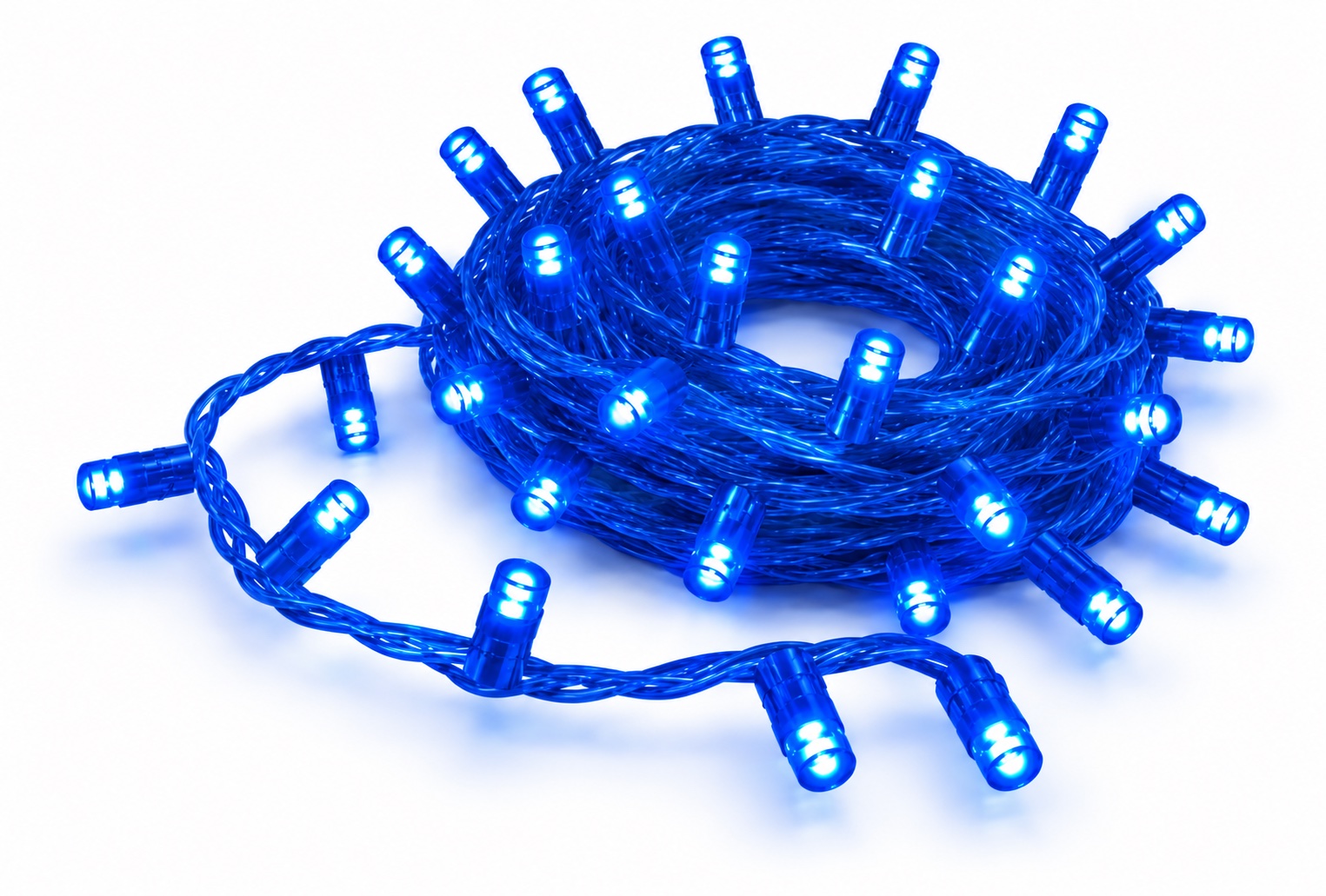 Serie Led Azul 50 Luces 2.5m