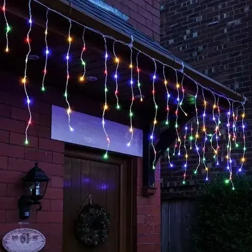 800 LED Cascada Multicolor